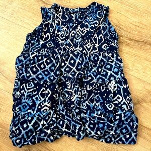 Blue Ginger Hawaiian Dress with bloomers